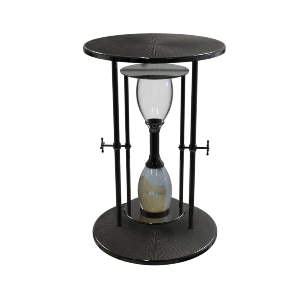Adeline Sand Clock Side Table
