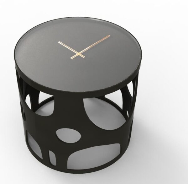Blair Side Table With Clock - Image 3
