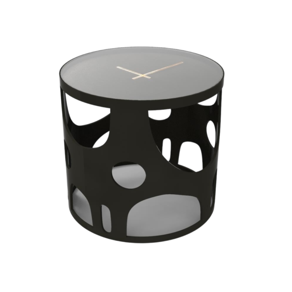 Blair Side Table With Clock