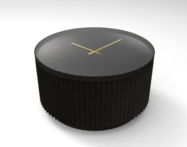 Christa Coffee Table with Clock - Image 3