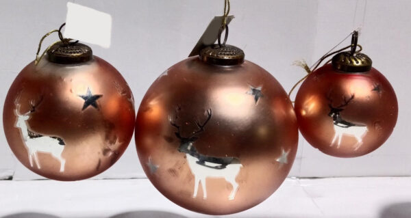 Savoy Hanging Ornament S/3 - Image 2