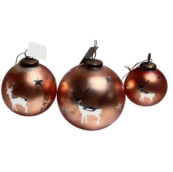 Savoy Hanging Ornament S/3
