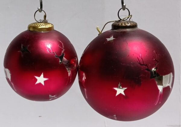 Marceau Hanging Ornament S/2 - Image 2