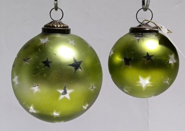 Istvan Hanging Ornament S/2 - Image 2
